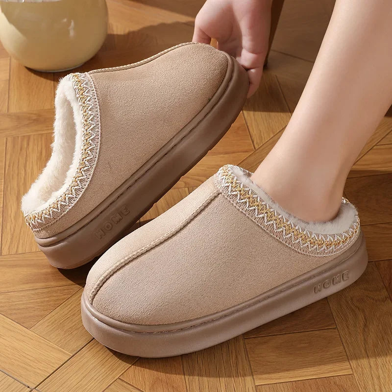 Chloe | Pantoufles plateformes duveteuses™