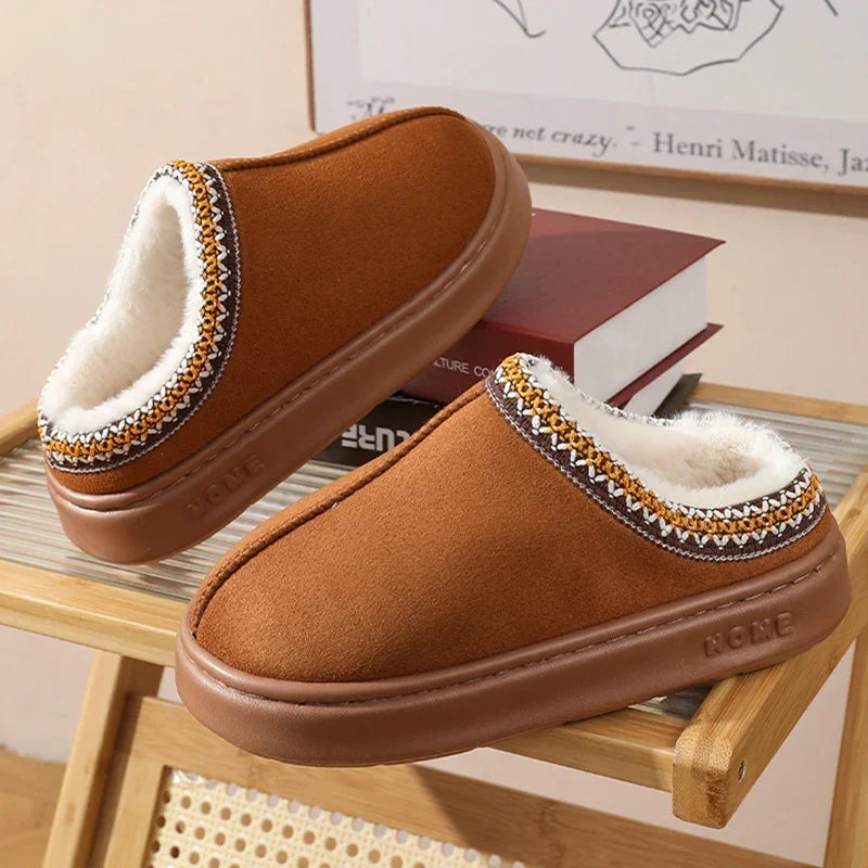 Chloe | Pantoufles plateformes duveteuses™