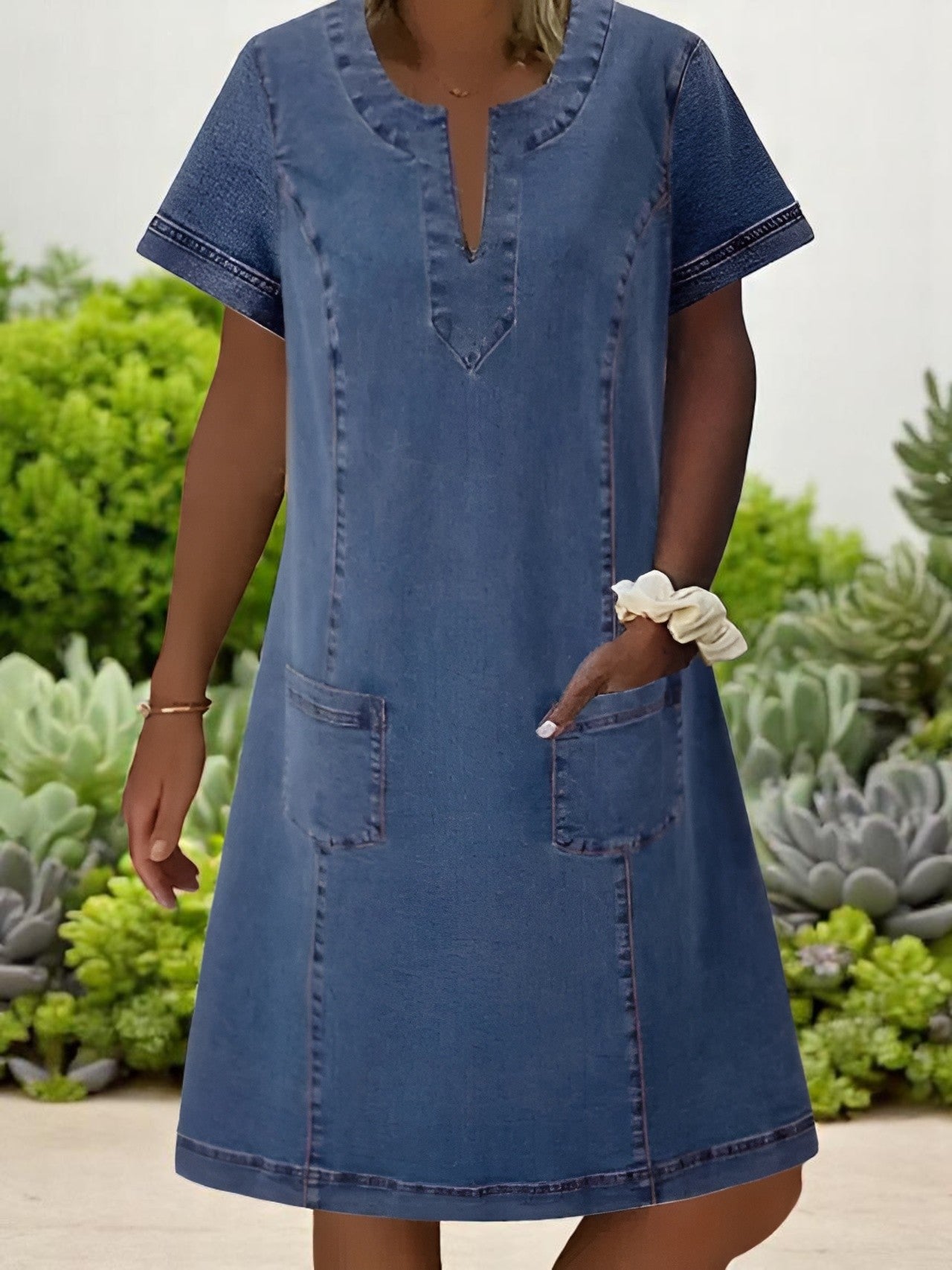 Narelle | Robe en jean souple