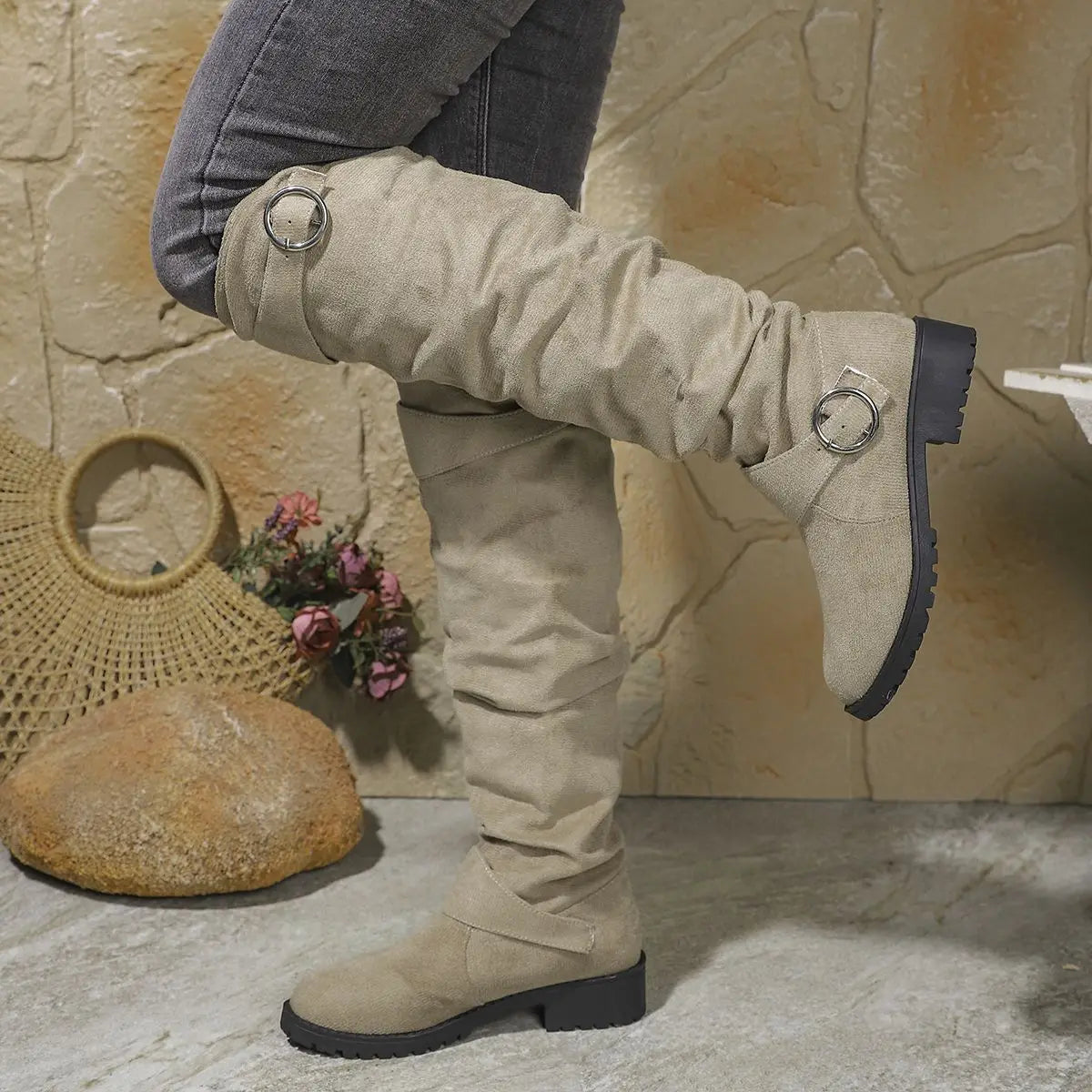 Claire® | Knee High Boots