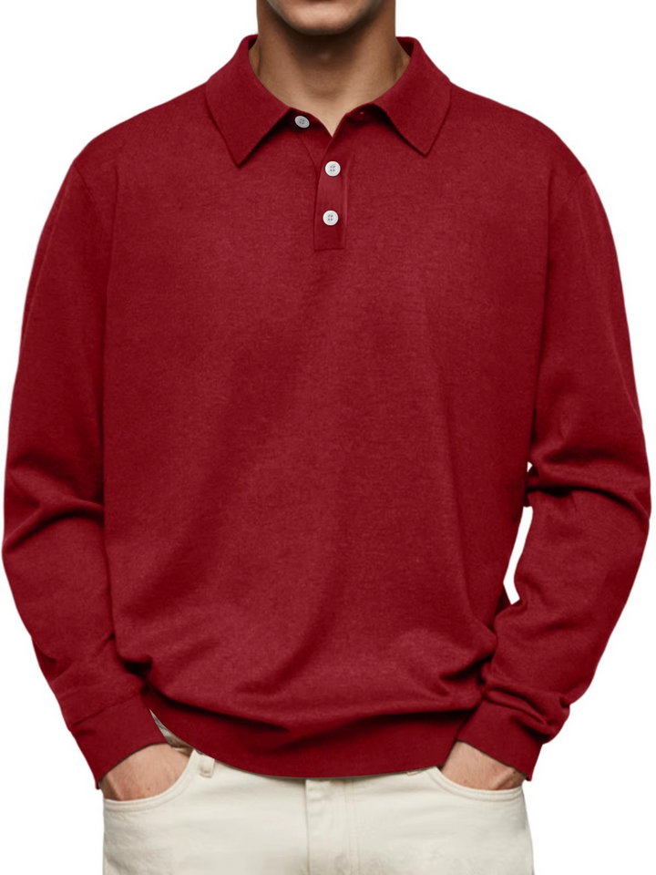 Aiden – Long Sleeve Polo