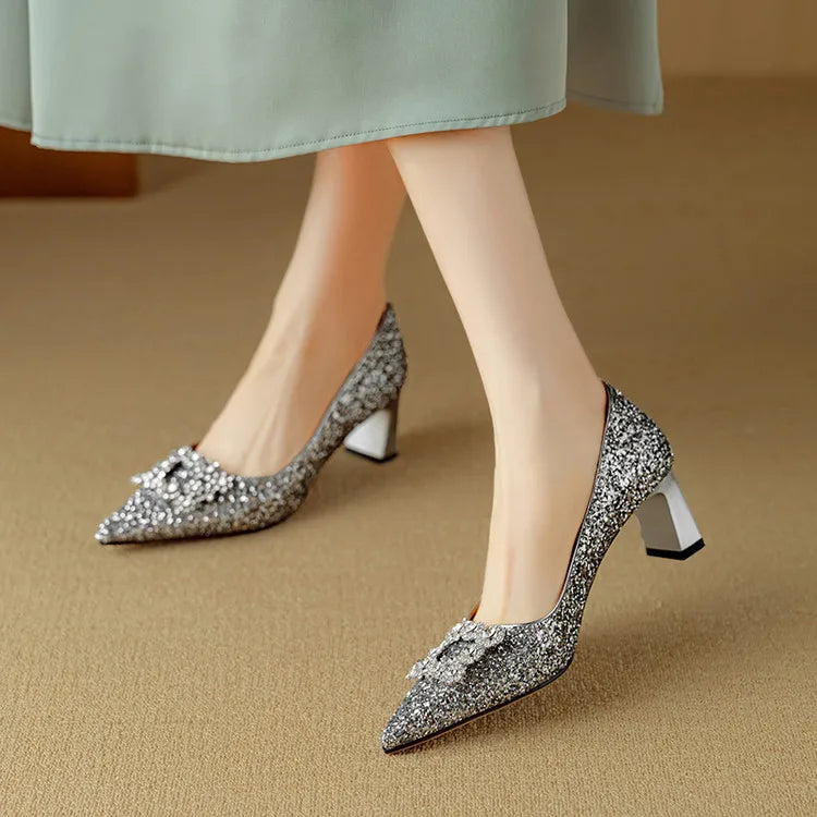 Lodičky Gloria Glitter
