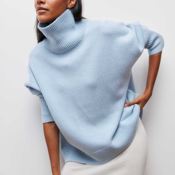 Tracey | Oversized Turtleneck Sweater