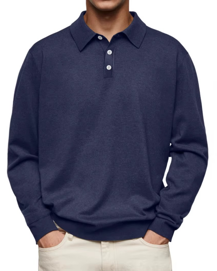 Aiden – Long Sleeve Polo