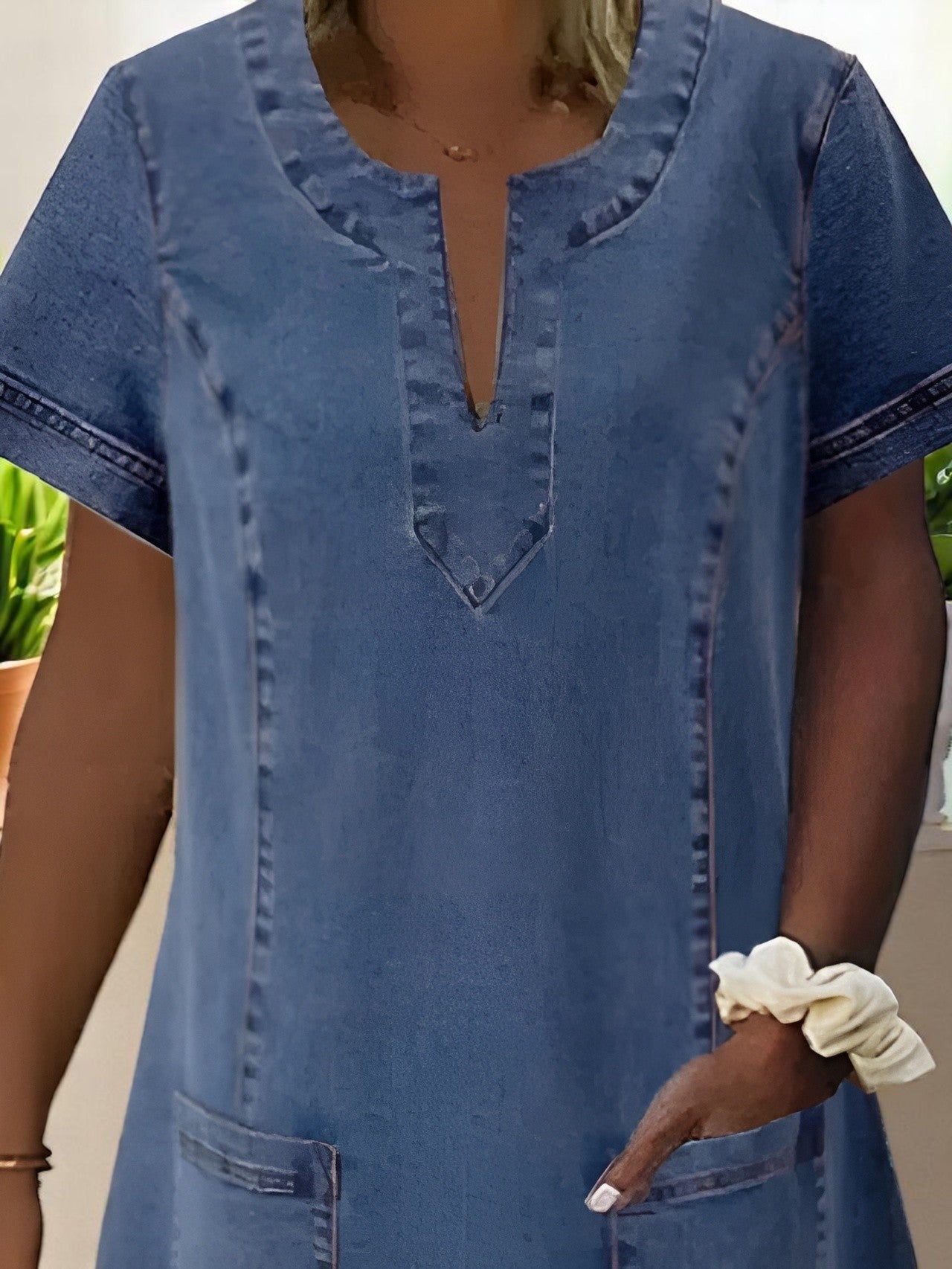 Narelle | Robe en jean souple