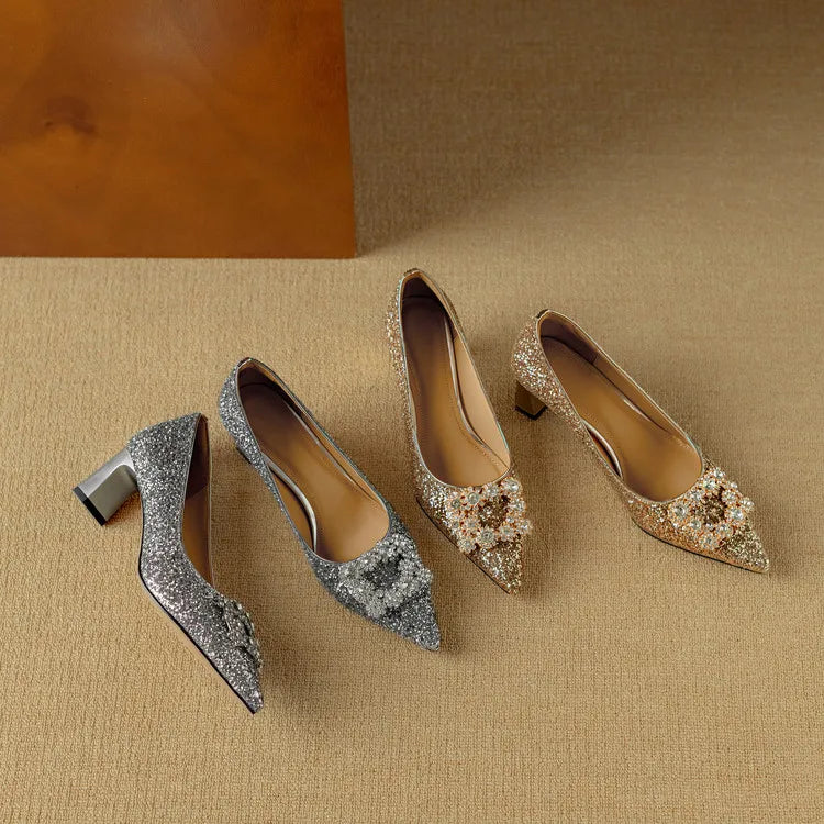 Lodičky Gloria Glitter