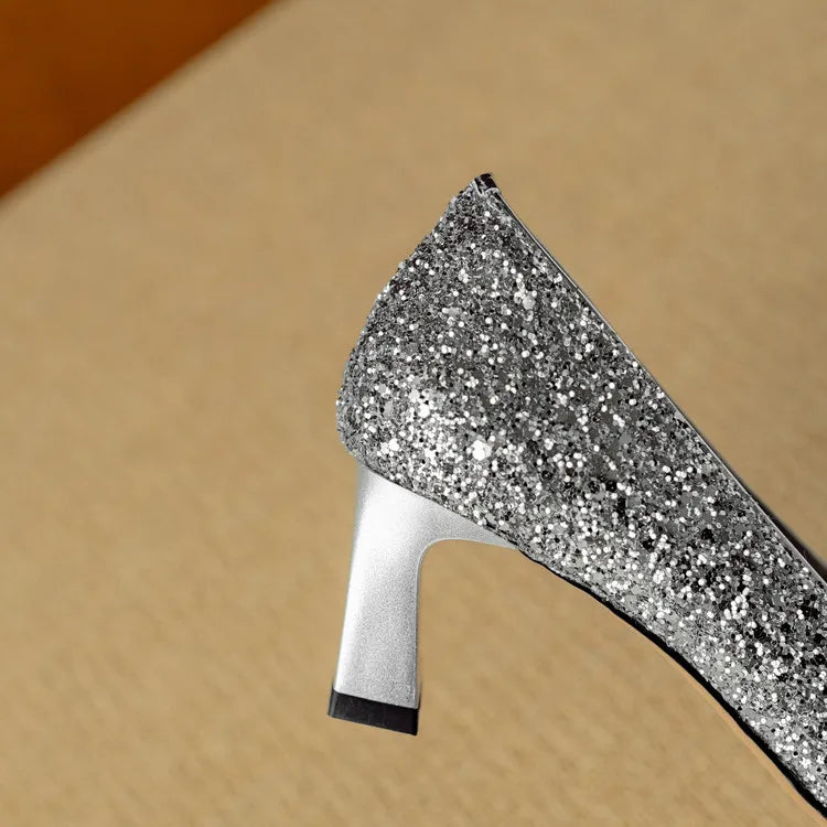 Lodičky Gloria Glitter