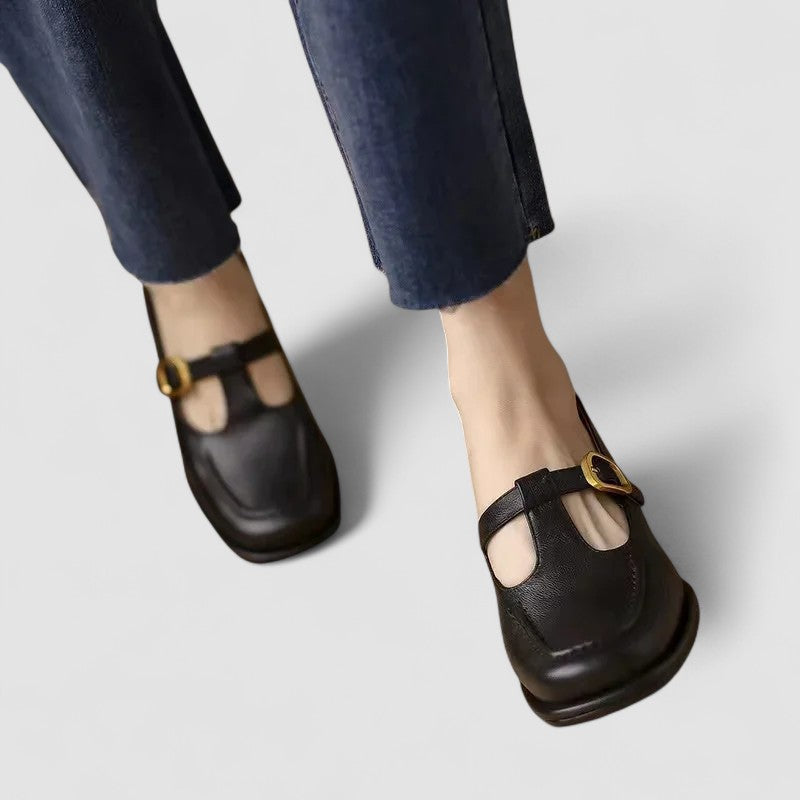 Elizabeth – Chaussures Mary Jane orthopédiques à bride en T
