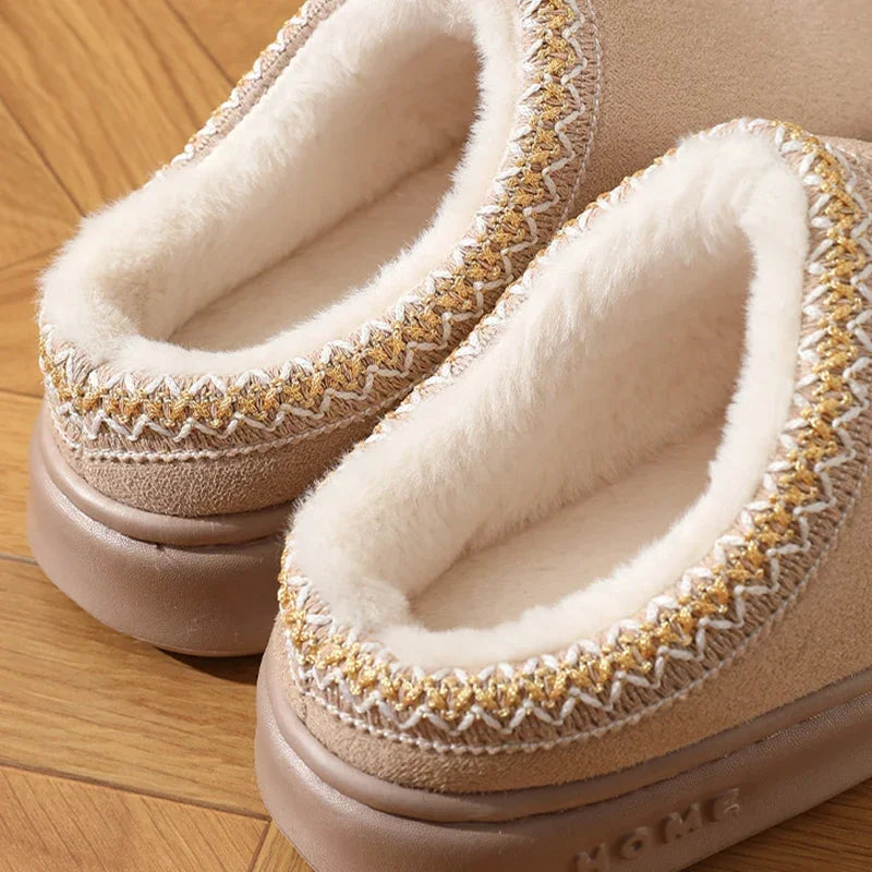 Chloe | Pantoufles plateformes duveteuses™