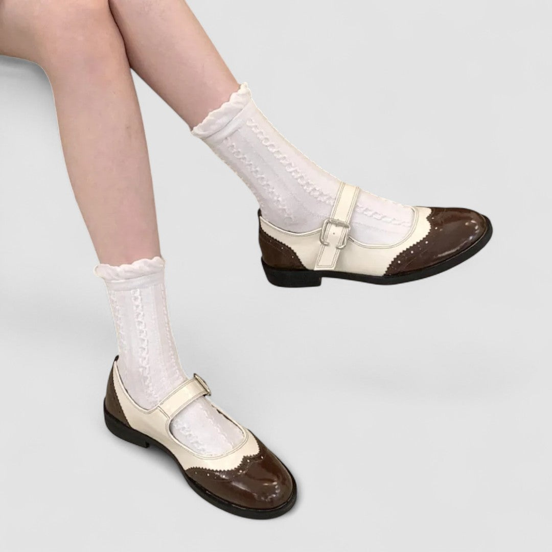 Laura - Chaussures orthopédiques de type babies