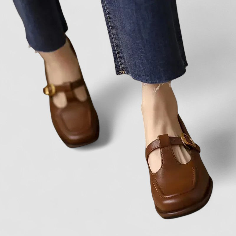 Elizabeth – Chaussures Mary Jane orthopédiques à bride en T