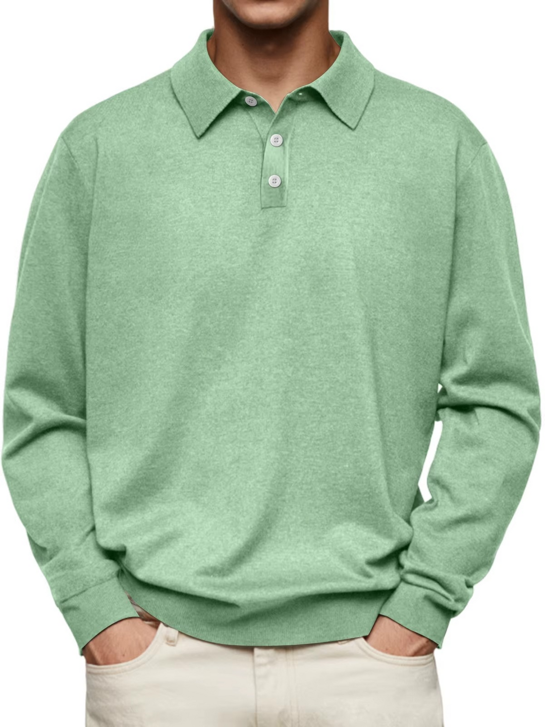 Aiden – Long Sleeve Polo