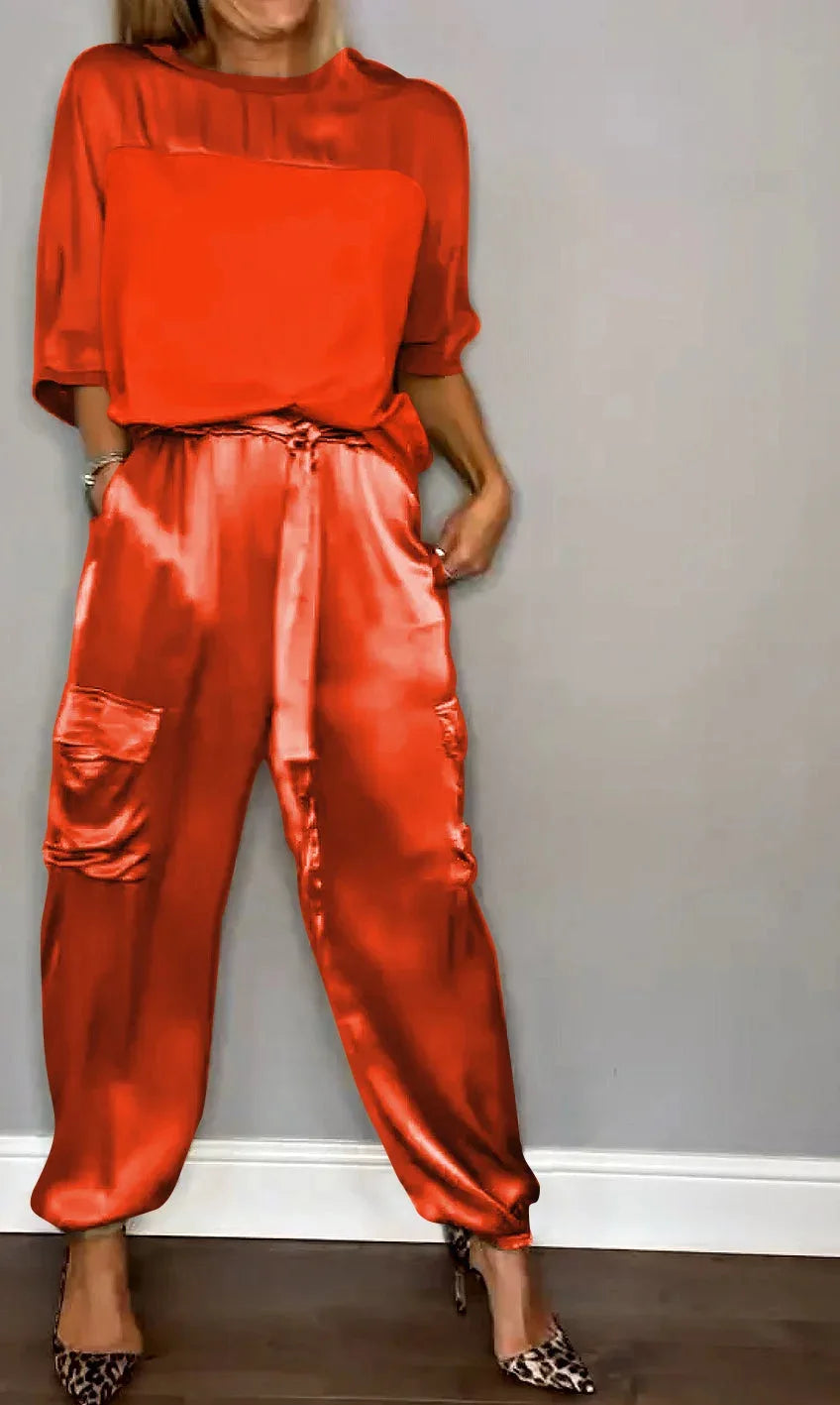 Averielle | Luxe Flowing Two Piece Set
