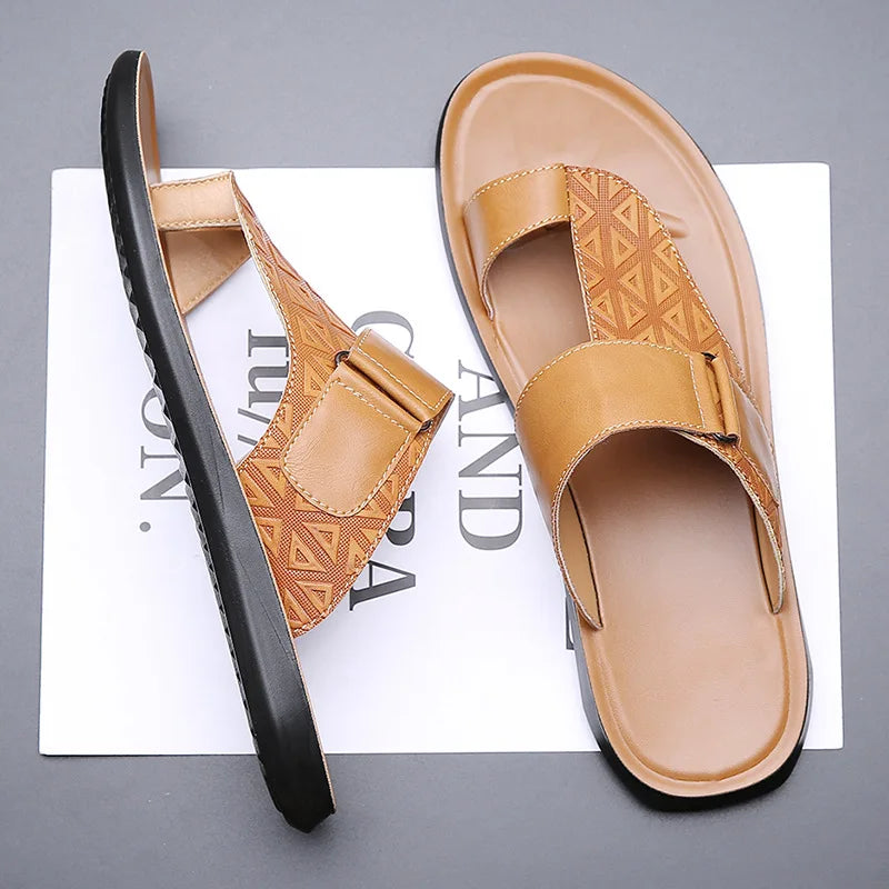 Callen Luxe™ | Sandales en Cuir Nu