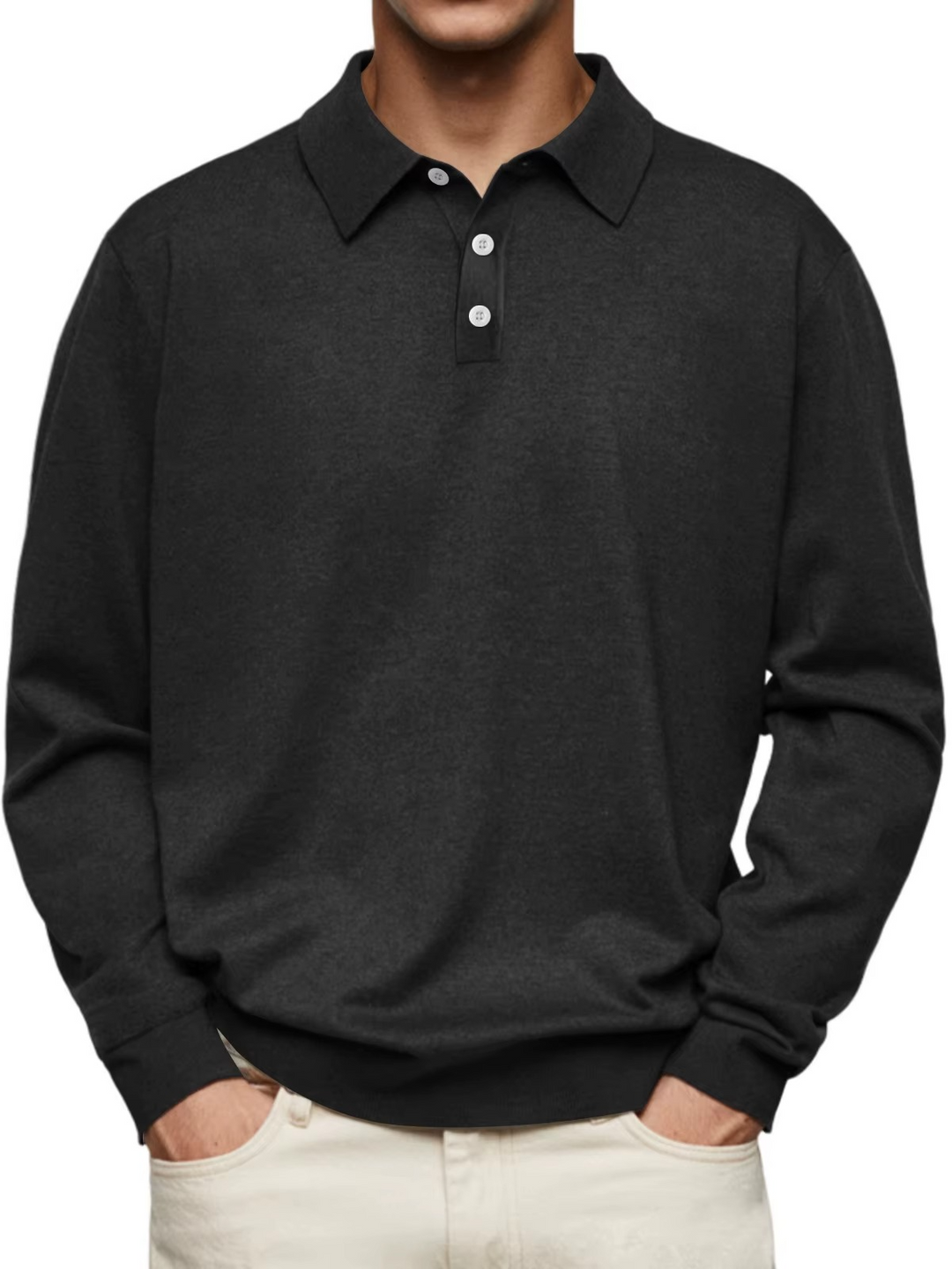 Aiden – Long Sleeve Polo