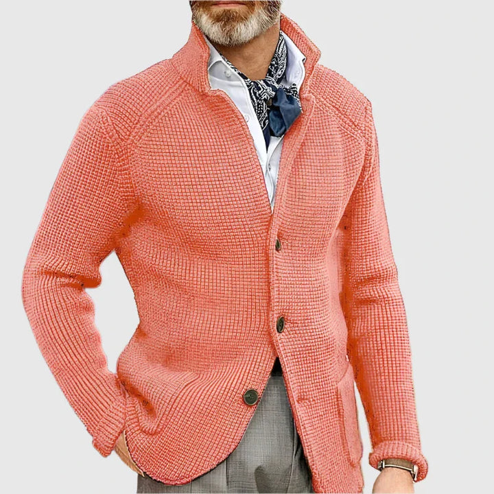 Arnold - Men's Cardigan Military Retro Style
