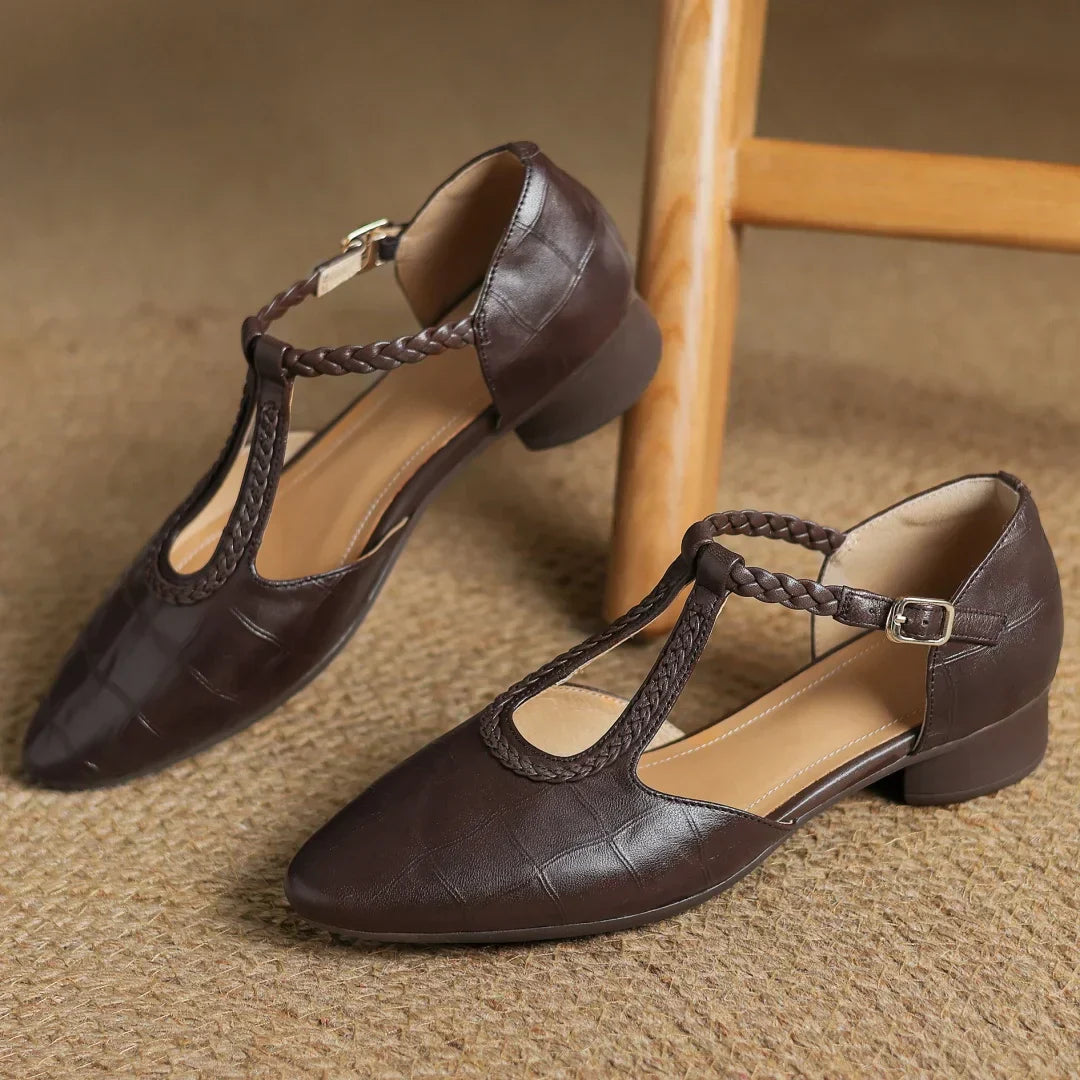 Veronica Leather Sandals