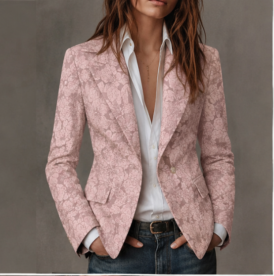 Norelia - Tailored Jacquard Blazer