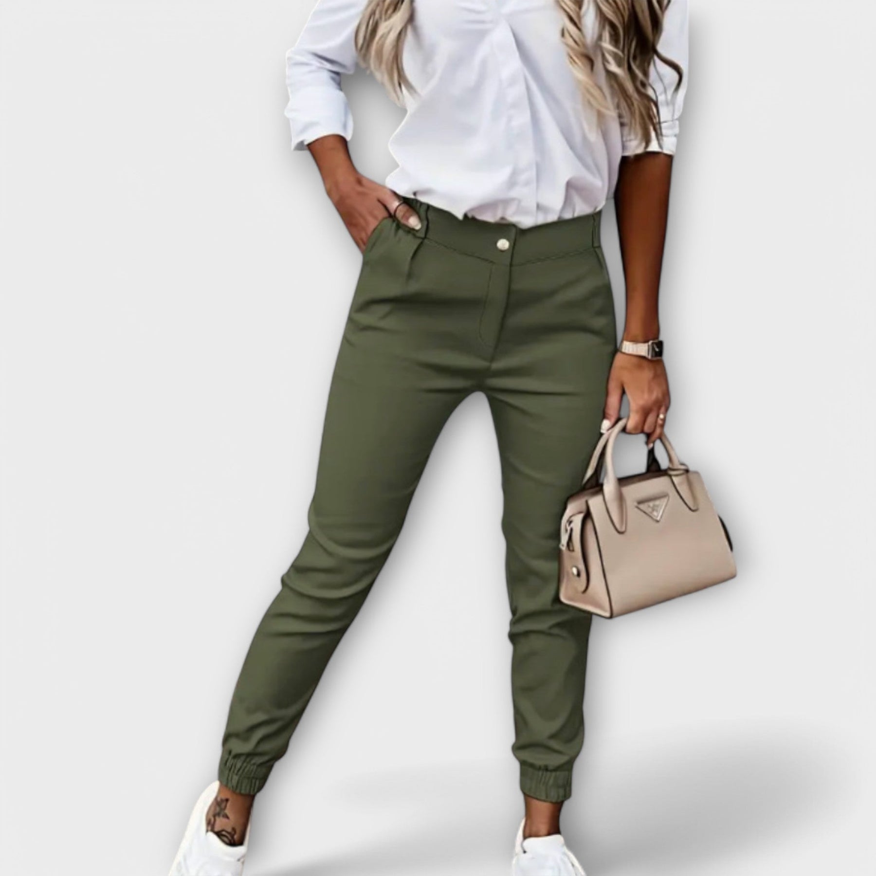 Melania - Pantalones elásticos