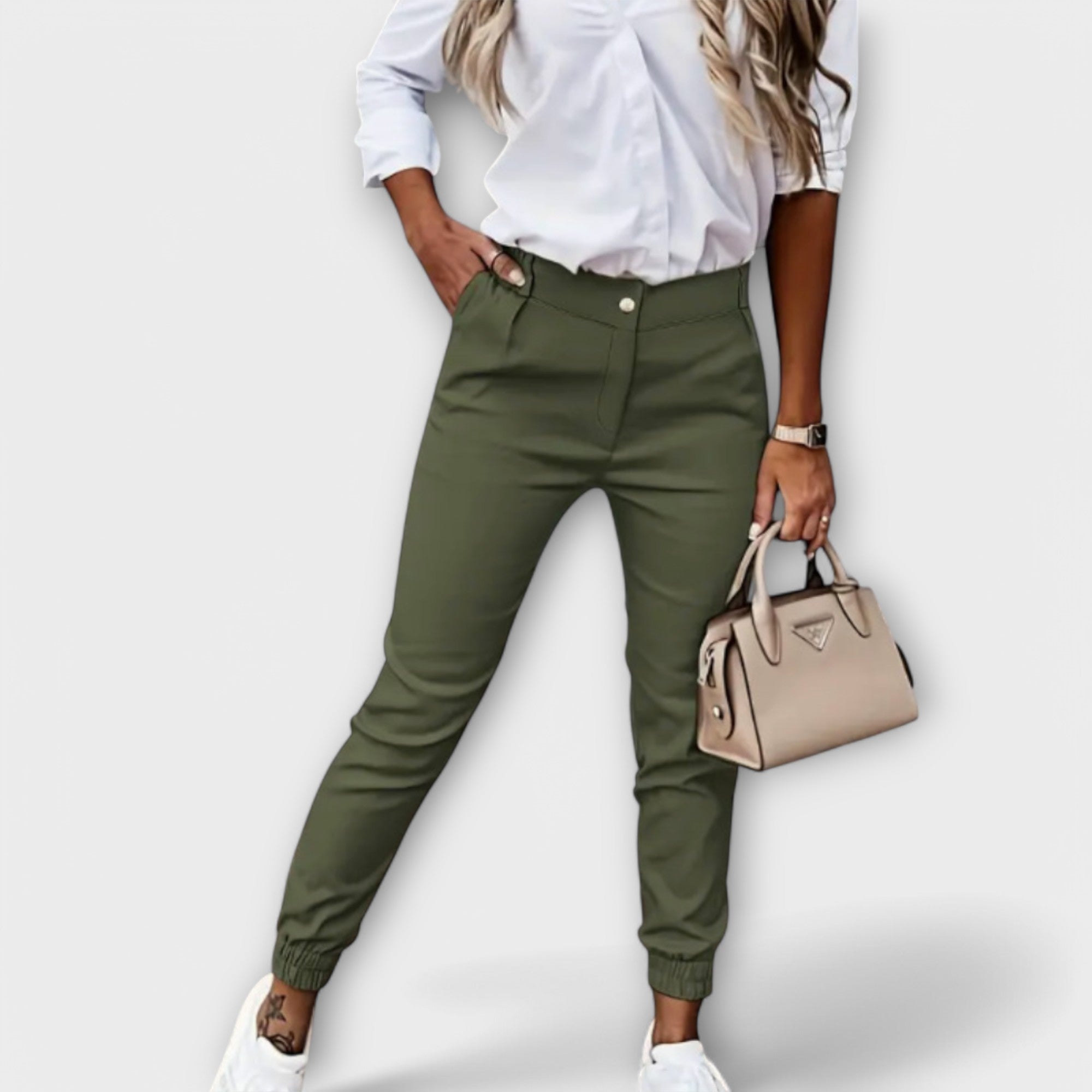 Melania - Pantalones elásticos