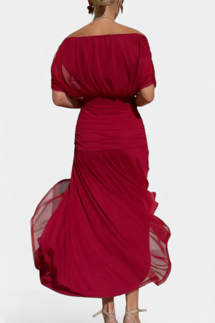 Florendra | Longue robe florale à col en V