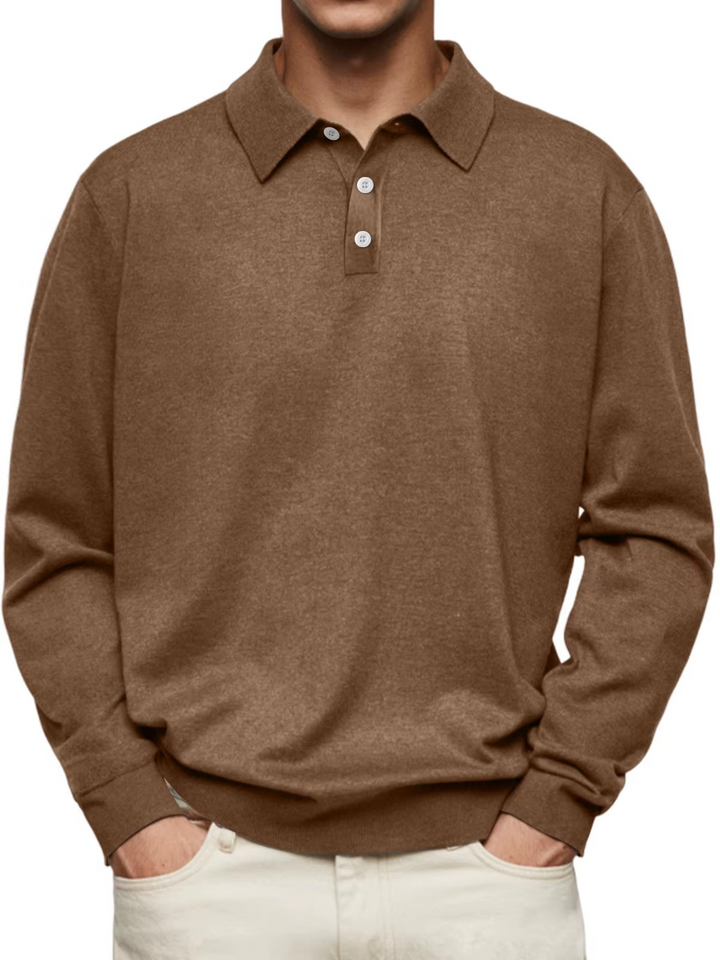 Aiden – Long Sleeve Polo