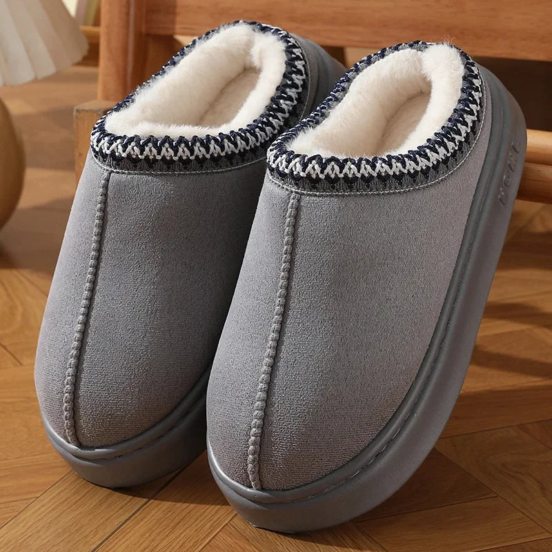 Chloe | Pantoufles plateformes duveteuses™