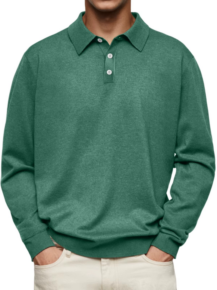 Aiden – Long Sleeve Polo