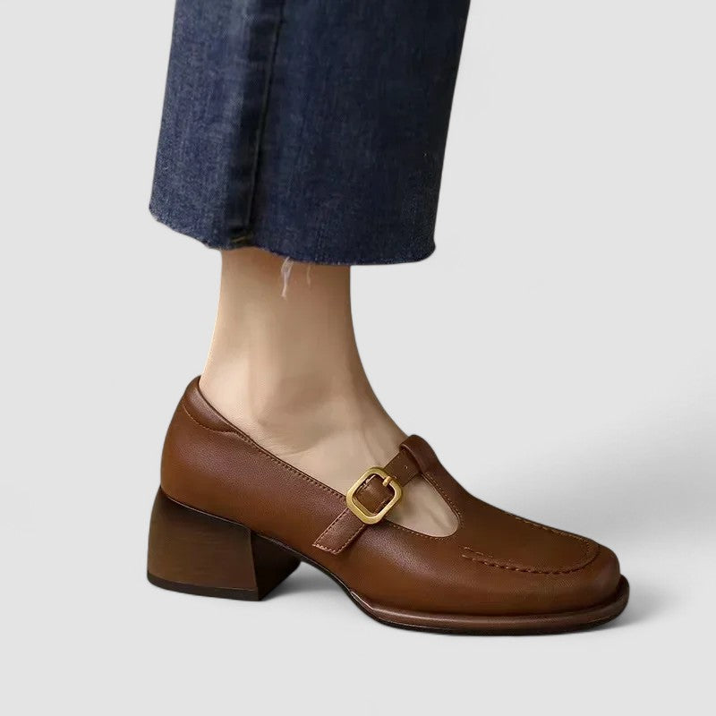 Elizabeth – Chaussures Mary Jane orthopédiques à bride en T