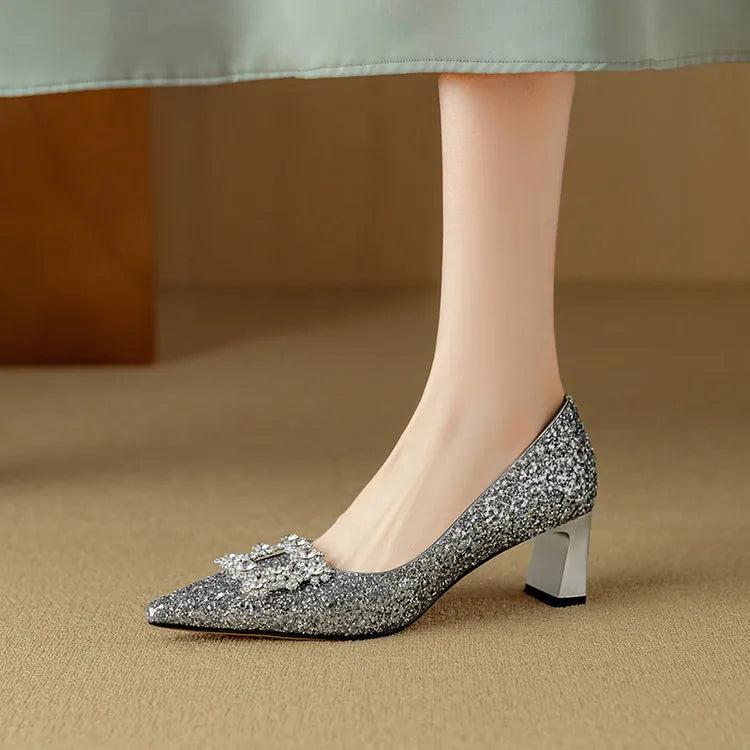 Lodičky Gloria Glitter
