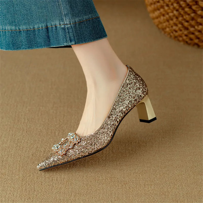 Lodičky Gloria Glitter