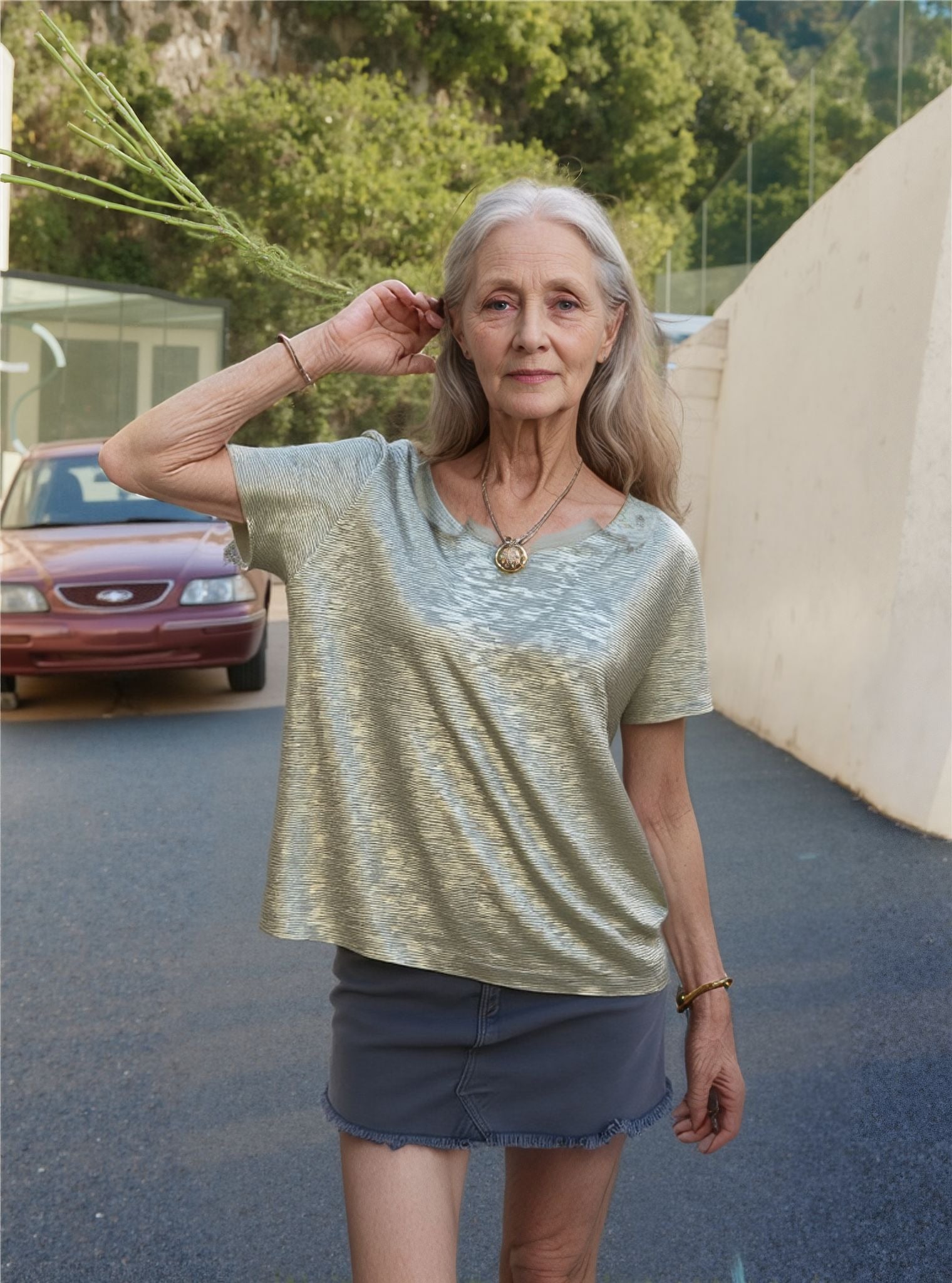 Melanie | Tričko s elegantními rukávy