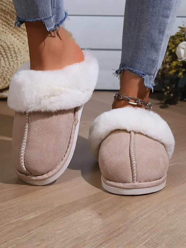 ABIGAIL PLUSH SLIPPERS