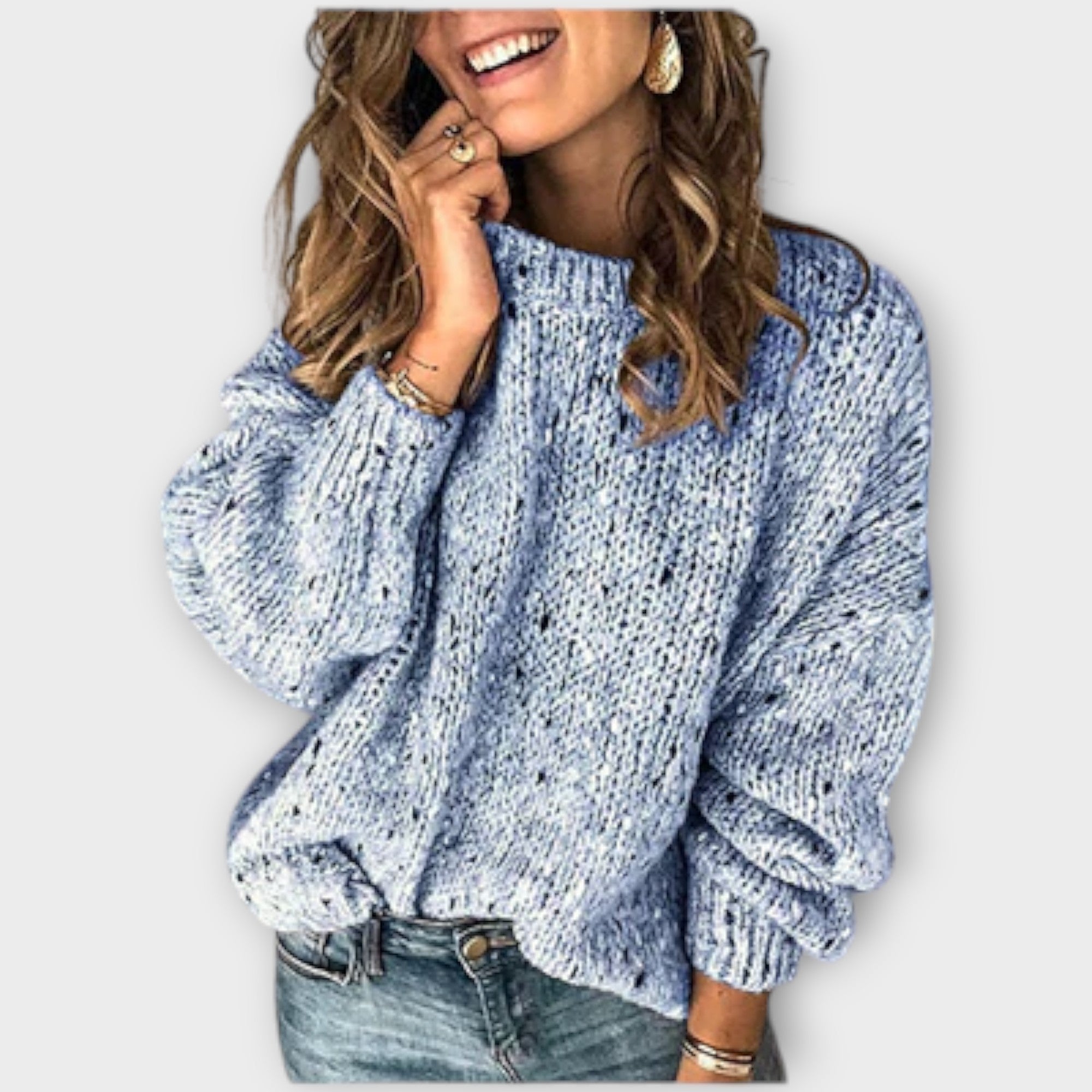Sophie | Speckled Knit Sweater