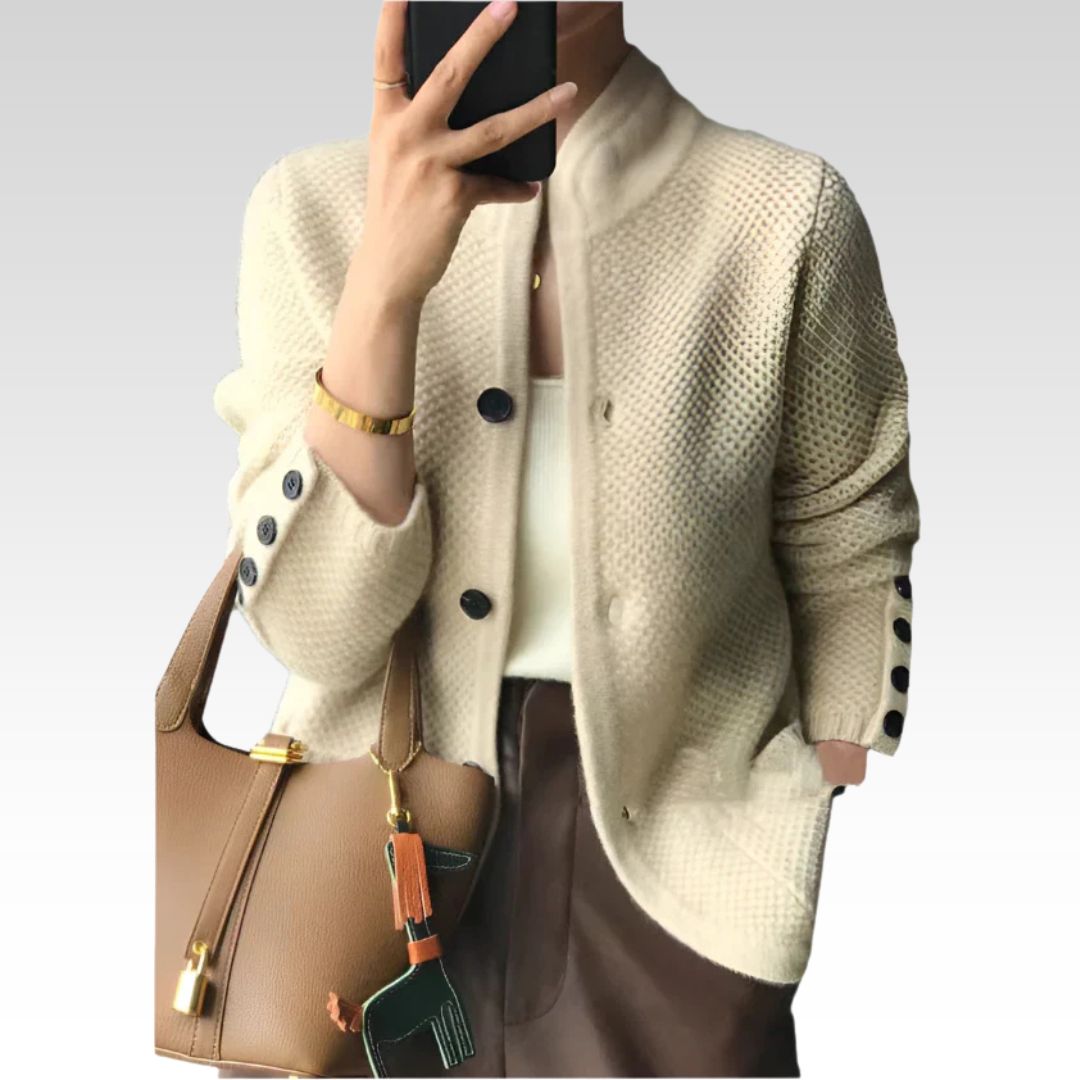 ALISSA | Cardigan Doux et Élégant