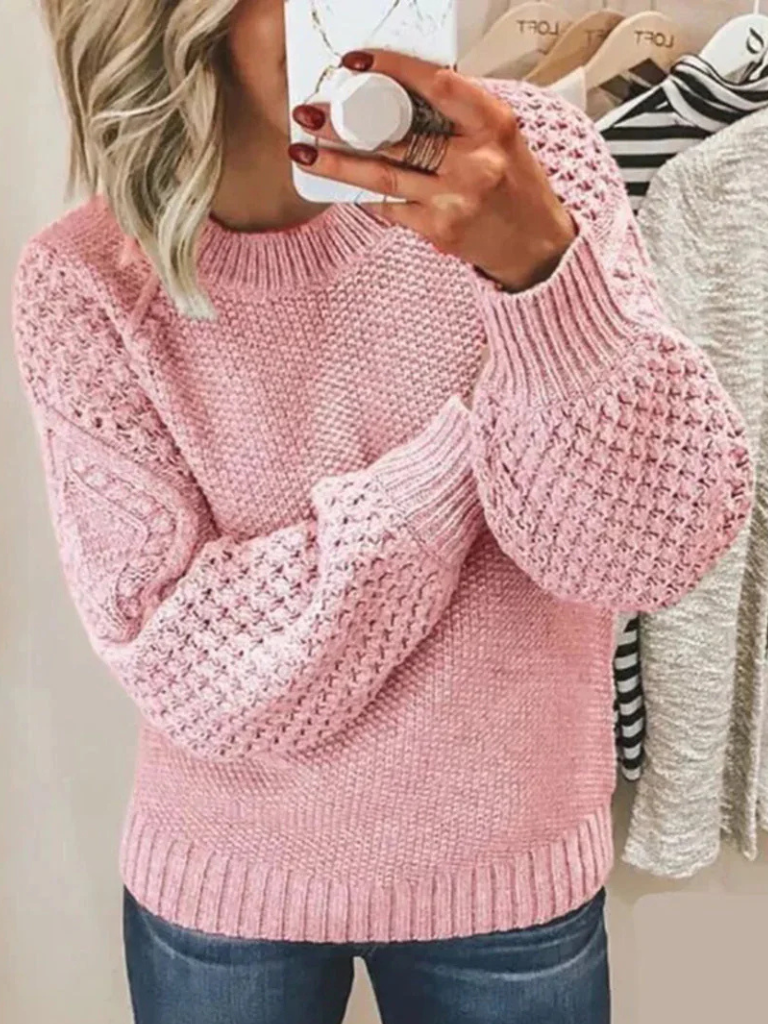 PULL EN MAILLE DOUCE EVELYN