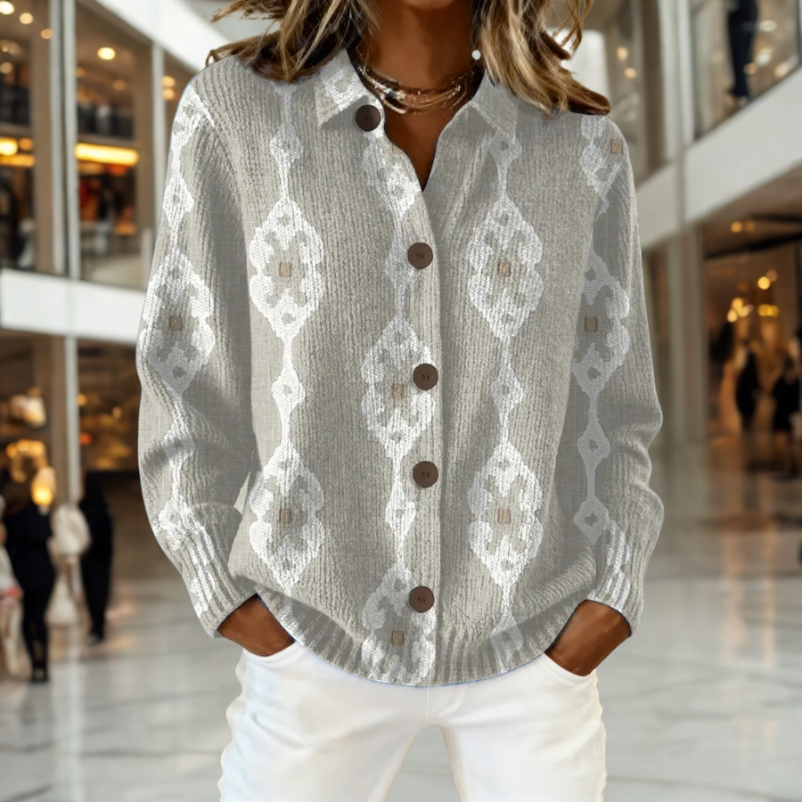 Blair™ - Cardigan à Imprimé Artistique