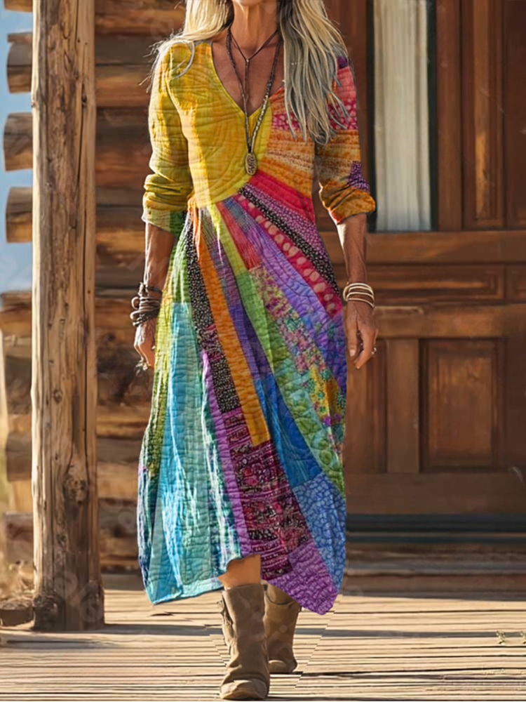 Solana™ | Maxi šaty Bohemian Sun