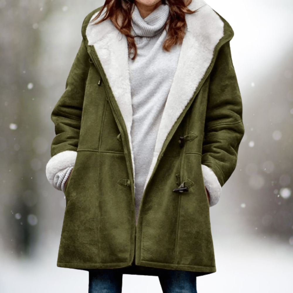 Jae | Chaqueta Cálida de Ante y Forro Polar para Otoño