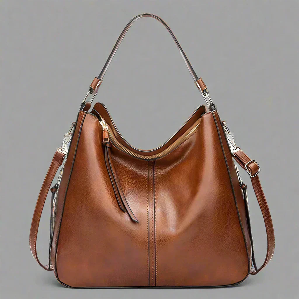 Cécile - Sac fourre-tout en cuir élégant