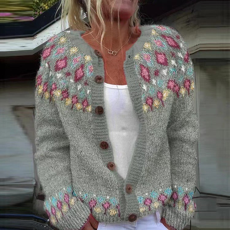 Madeline | Vintage Icelandic Wool Cardigan