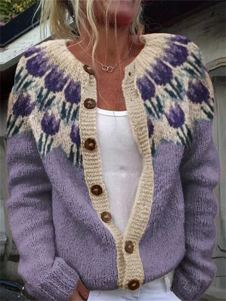 Josephine | Vintage Icelandic Wool Cardigan