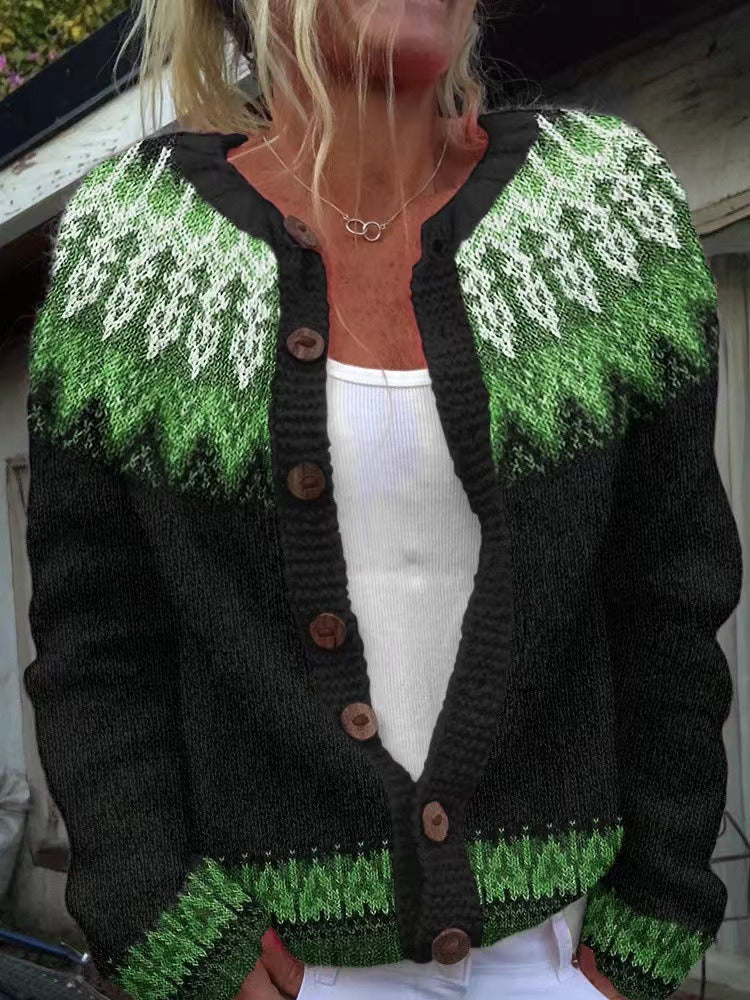 Sadie | Vintage Icelandic Wool Cardigan