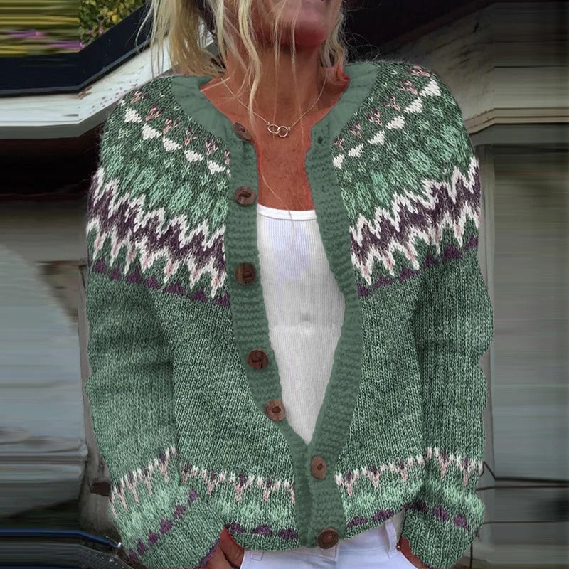 Delilah | Vintage Icelandic Wool Cardigan