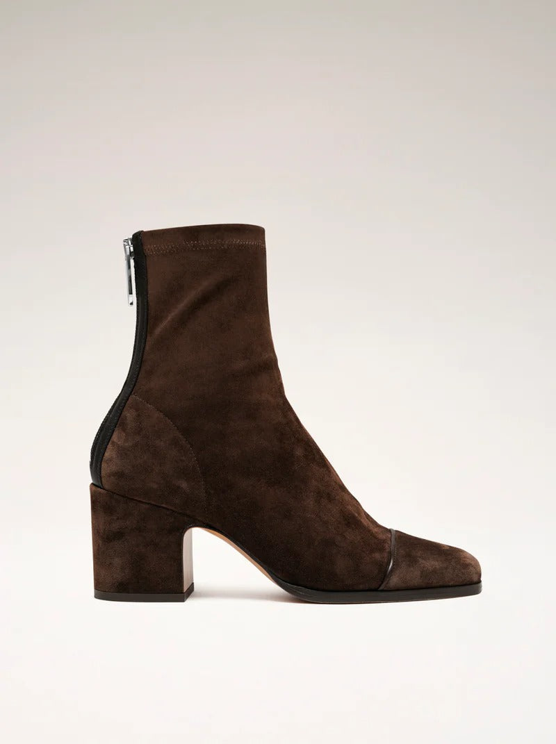 Gemma | Square Toe Heeled Boots