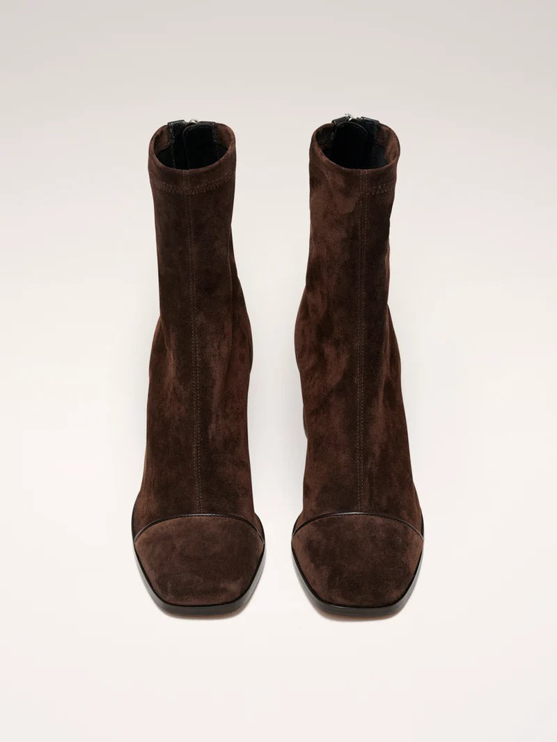 Gemma | Square Toe Heeled Boots