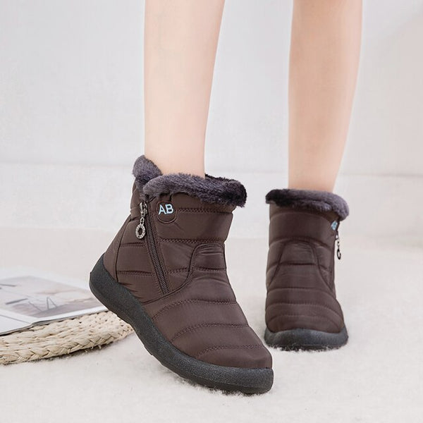 OrthoFit Suela Suave - Botas de invierno para mujer