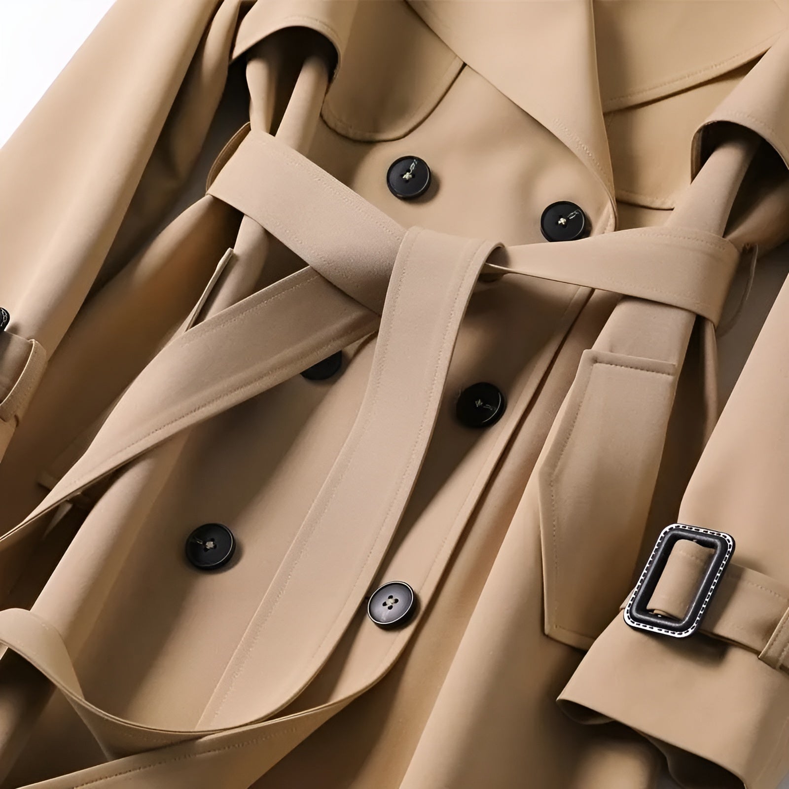 Jade | Trench-coat chic
