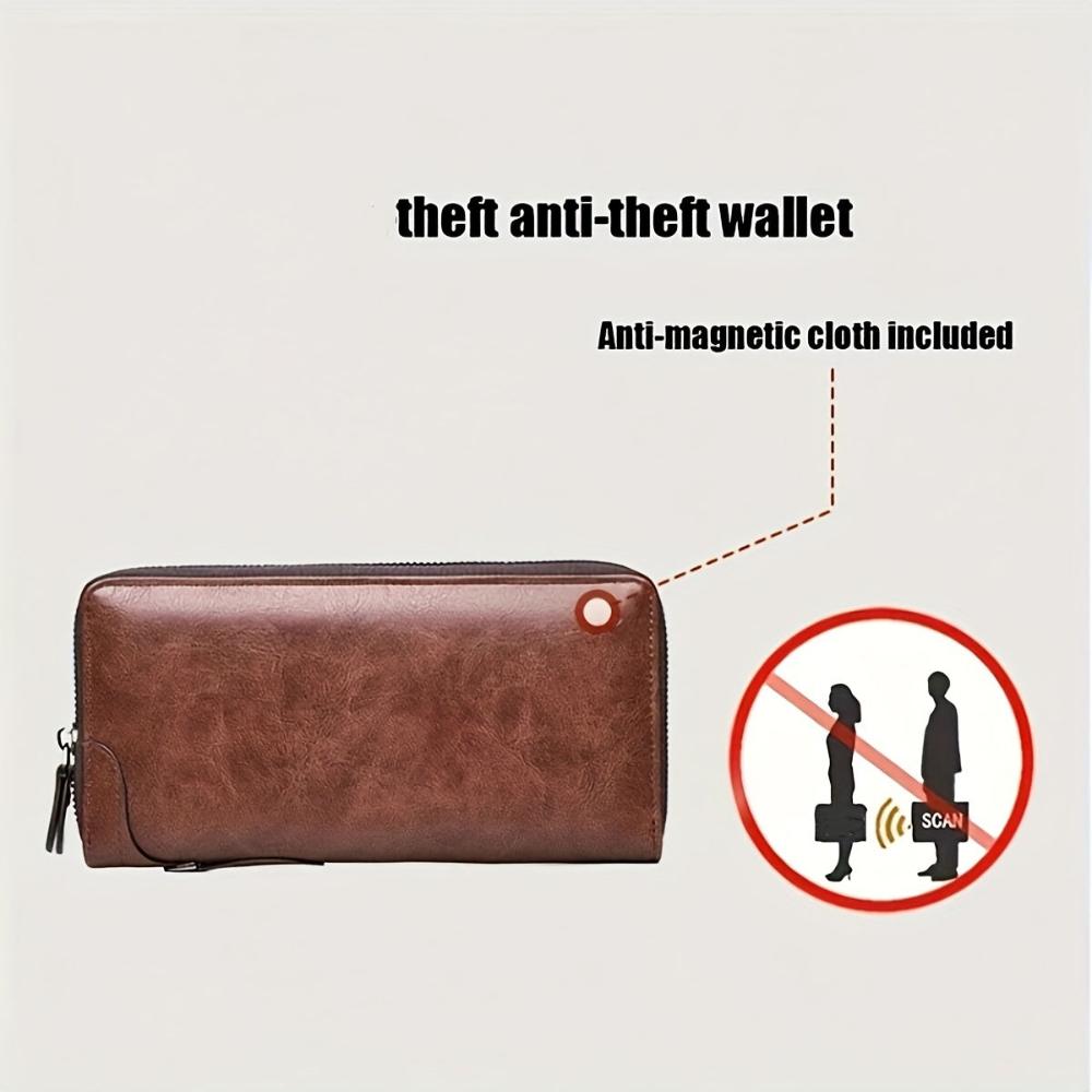 Clutch con cremallera RFID Holden