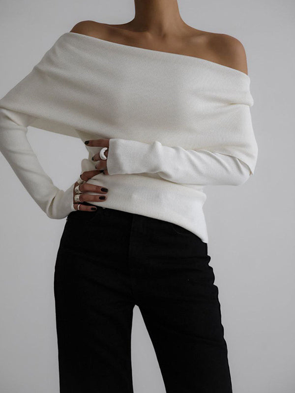 Erica | Suéter Elegante con Hombros Descubiertos